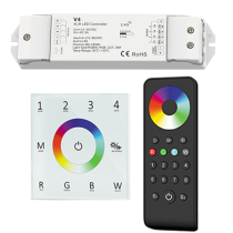 Controladores SMART-RGBW-V4/SMART RGBW-P-T14 y mando SMART RGB-RS8  para tiras RGB y RGBW SERIE SMART