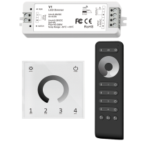 Controladores  SMART DIM-V1/P-T11 y mando RS1 para tiras monocolor SERIE SMART