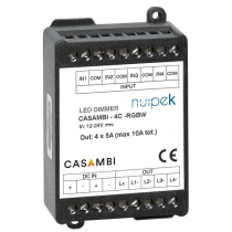 Controlador Bluetooth RGBW-CAS-4C CASAMBI SERIE CAS