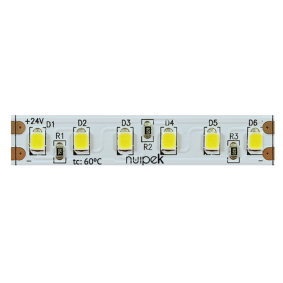Tiras de led para carnicerías, panaderías, verdulerías y pescaderías 120led/m 24V Serie LINE