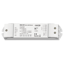 Controlador DALI-DA4-M para tiras de tensión constante monocolor, CCT, RGB y RGBW