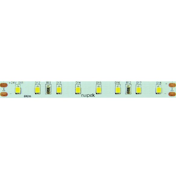 Tira de LED 6W/m 24V color blanco Serie LINE