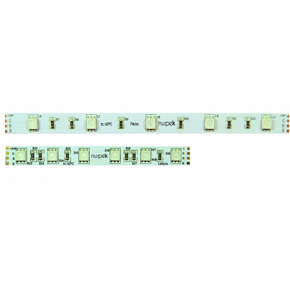 Tira de led RGB  24V 7W-14W Serie LINE